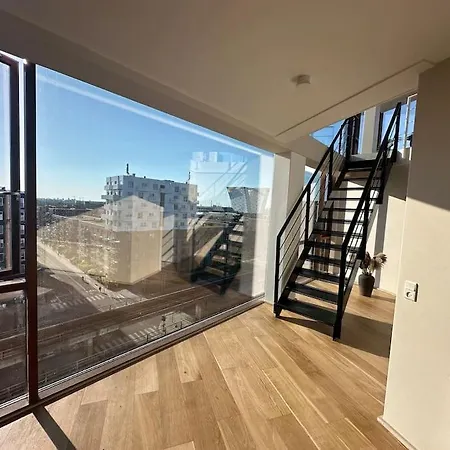 Modern Flat With Amazing Views And Rooftop 아파트 코펜하겐