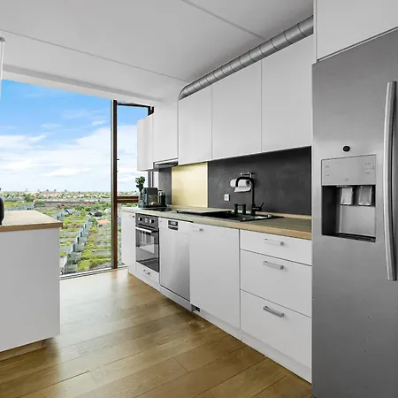 Modern Flat With Amazing Views And Rooftop 아파트 코펜하겐